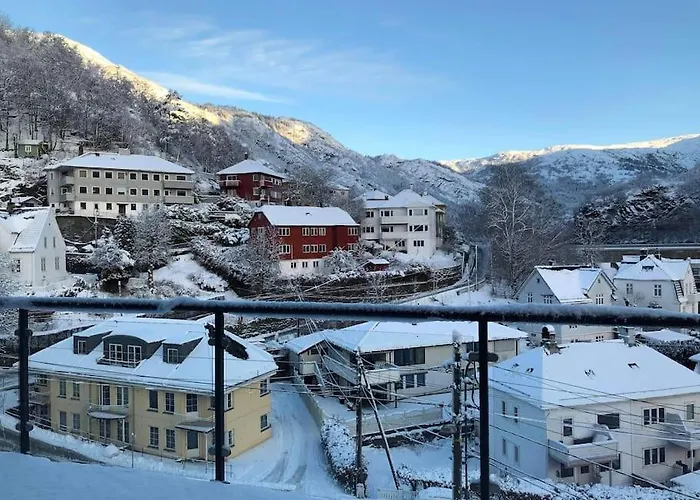 Floor With Mountain View, Terrace 22sqm, Free Parking Апартаменты Берген